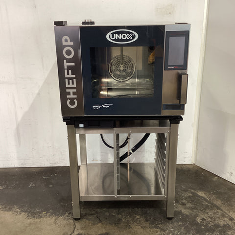Unox CHEFTOP XEVC-0511-E1RM-MS Combi Oven + Stand - 915684