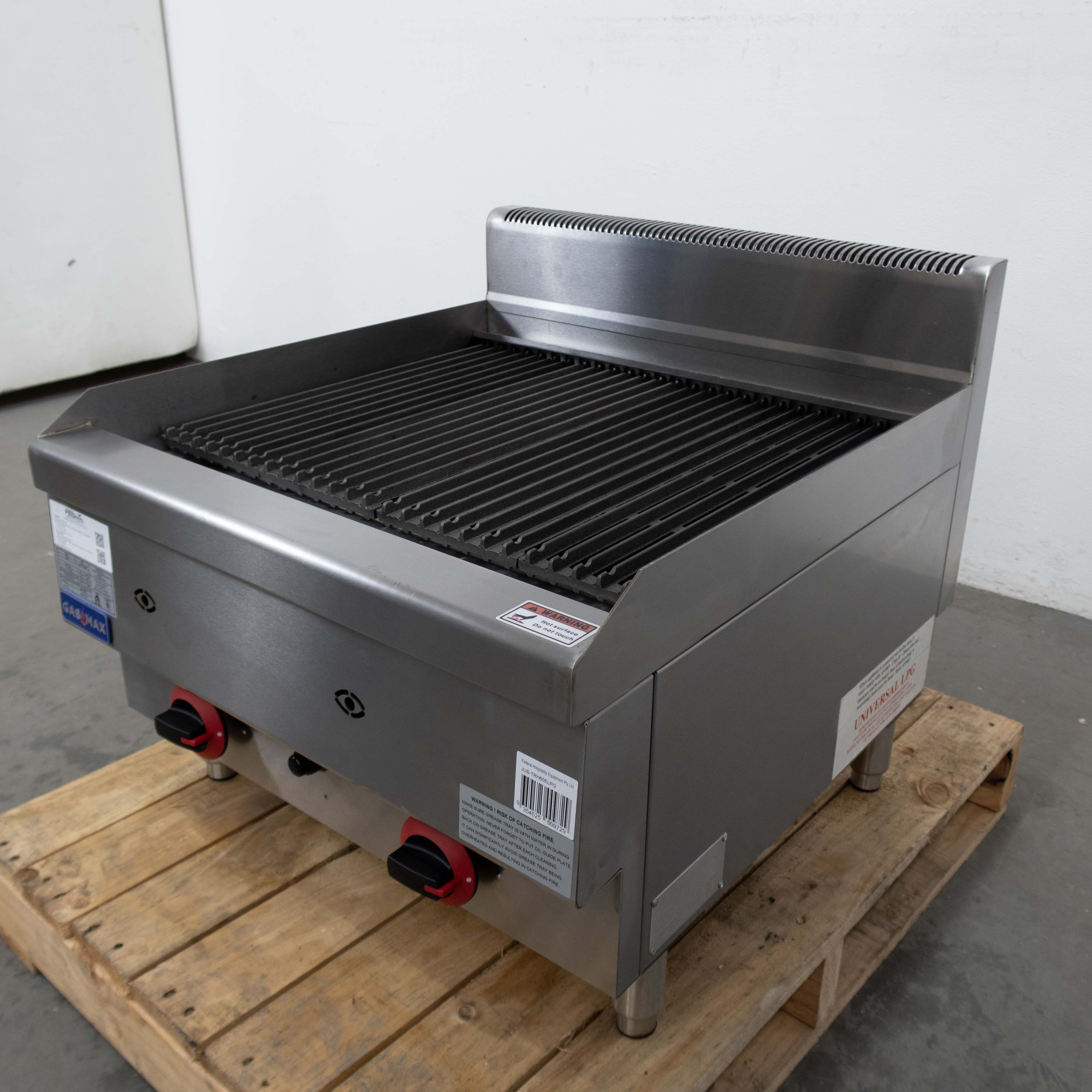 Gasmax JUS-TRH60E Chargrill - 923419