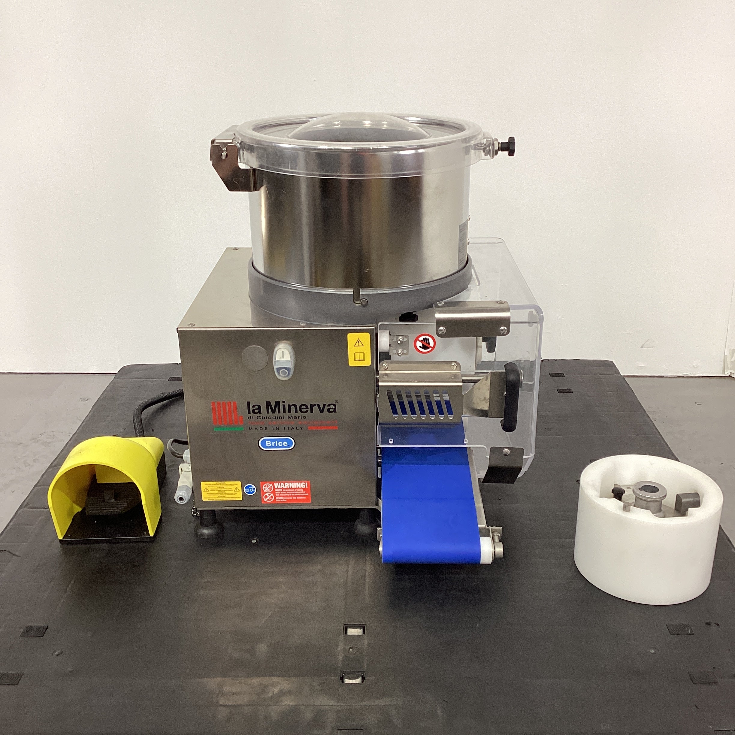 Brice LAMCE653-1 Automatic Patty Machine + Meatball Cylinder - 936948