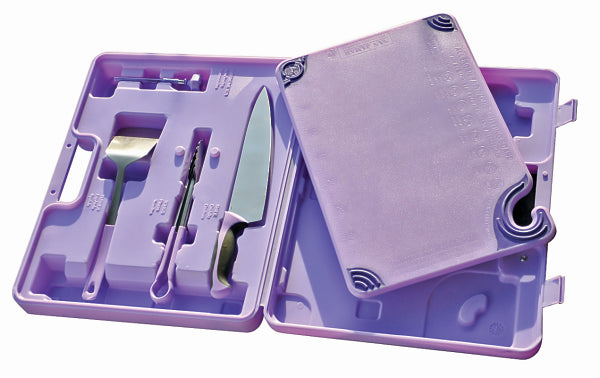 San Jamar Allergen Safe-T-Zone System in Purple - ASZ121812SYS