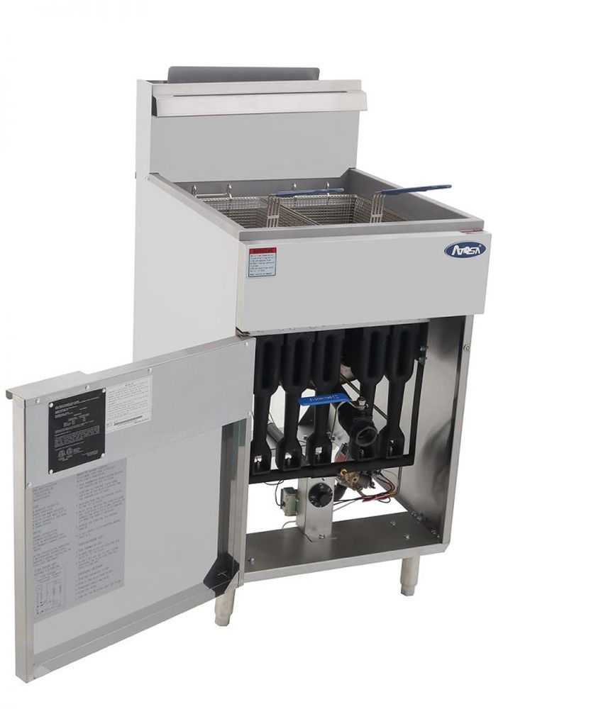 Cookrite ATFS-75 5 Tubes Gas Deep Fryer - Natural Gas/LPG
