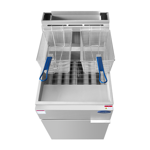 Cookrite 114Mj/h 5 Tubes Gas Deep Fryer NG ATFS-75-NG