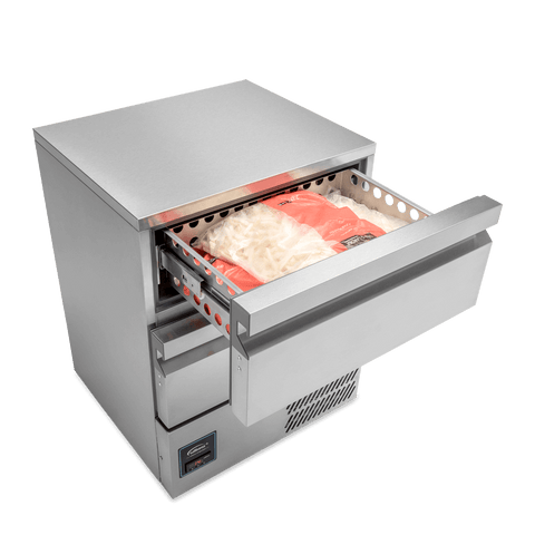 Williams Aztra Hydrocarbon - Two drawer stainless steel under counter fridge HAZ5UCSSDR2-HC