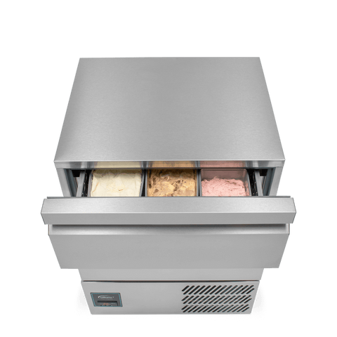 Williams Aztra Hydrocarbon - Two drawer stainless steel under counter freezer LAZ5UCSSDR2-HC