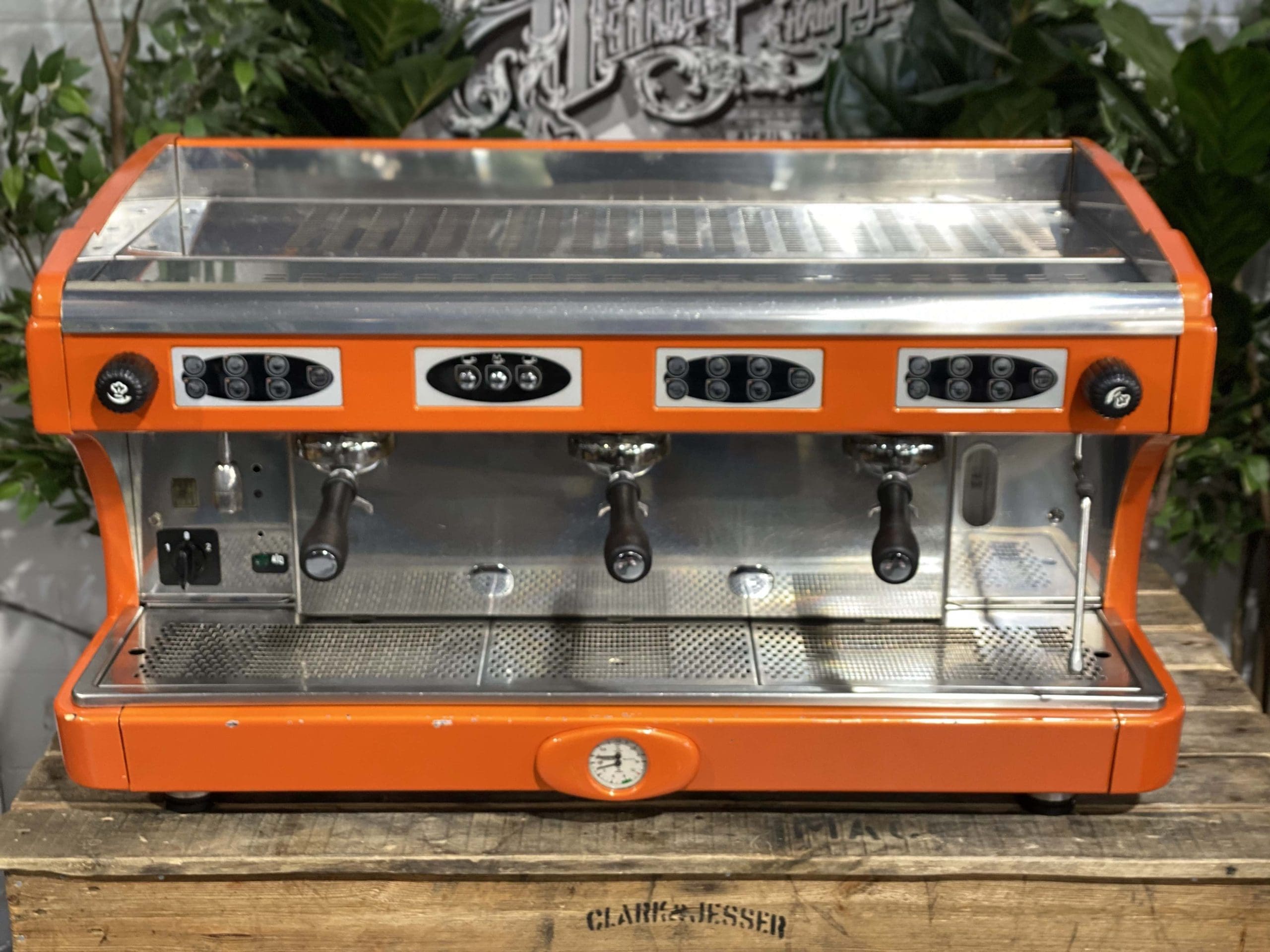 Astoria Calypso - 3 Group Commercial Espresso Machine - Orange