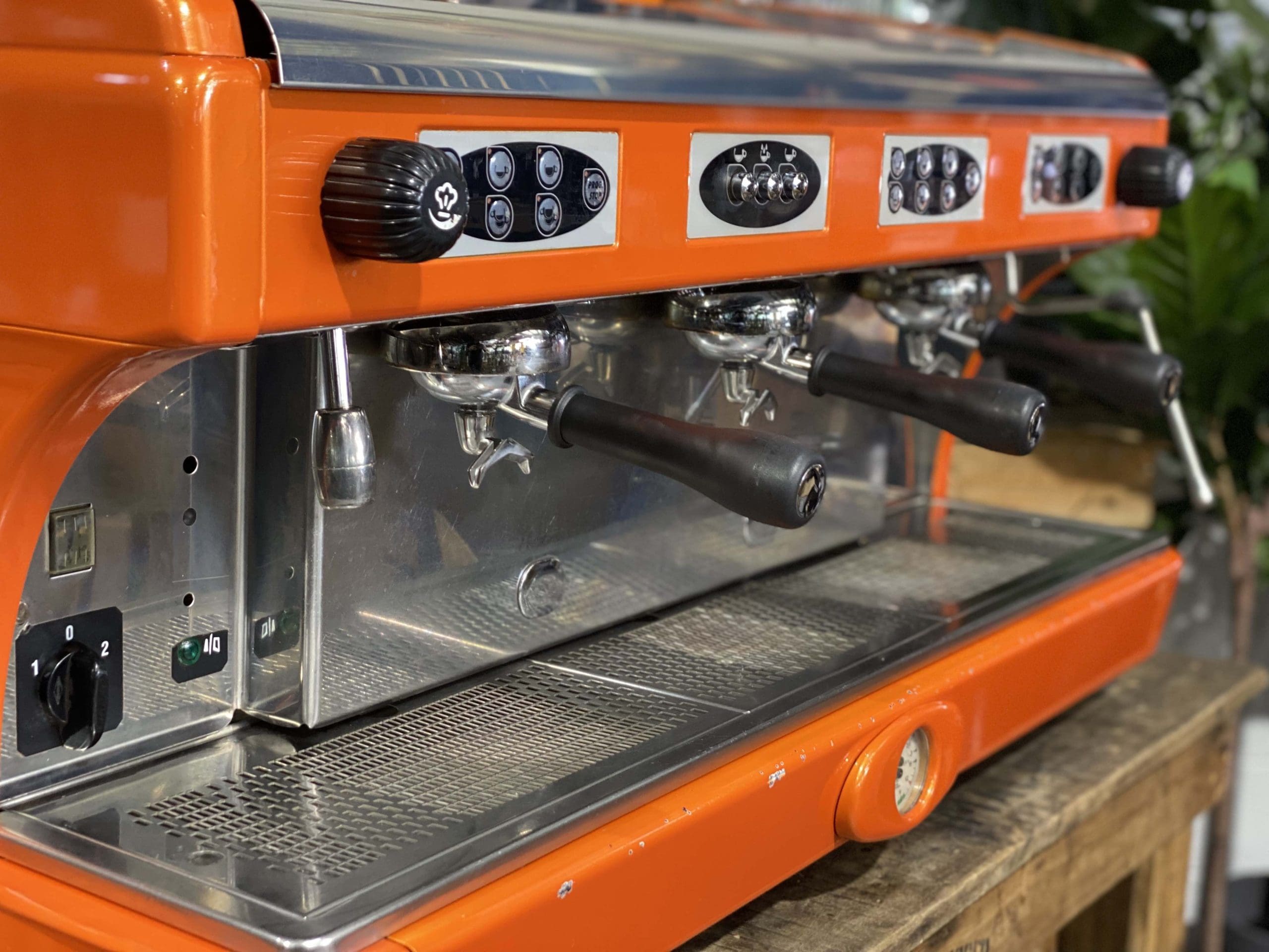 Astoria Calypso - 3 Group Commercial Espresso Machine - Orange