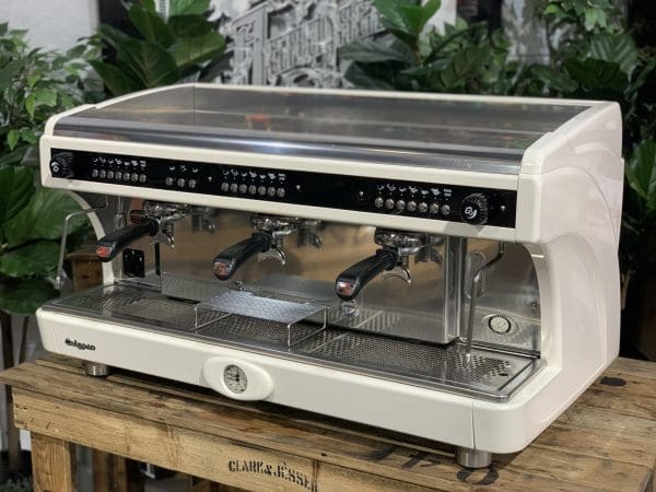 Astoria Calypso - 3 Group Commercial Espresso Machine - White