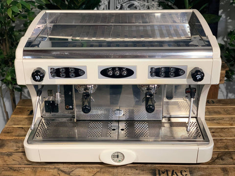 Astoria Calypso - 2 Group Commercial Espresso Machine - White