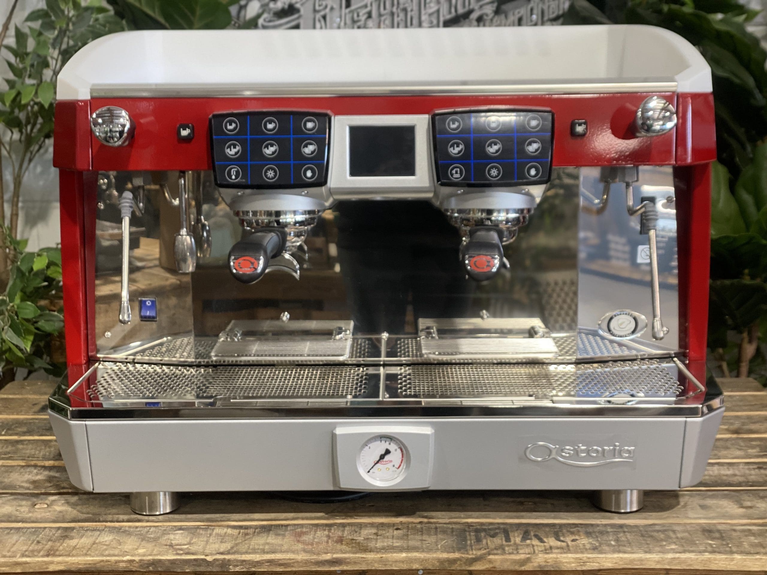Astoria Core 600 - 2 Group Commercial Espresso Machine - Red