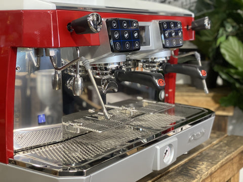 Astoria Core 600 - 2 Group Commercial Espresso Machine - Red