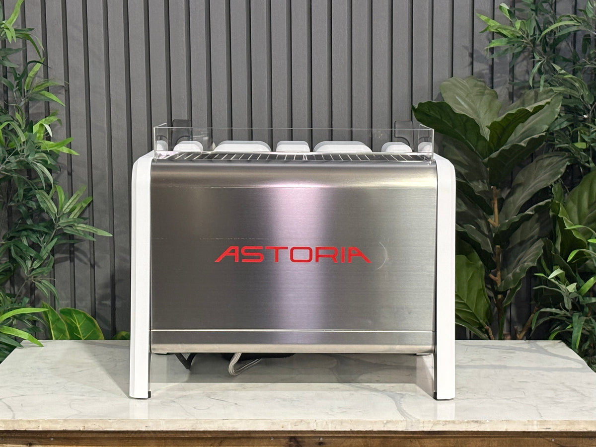 Astoria AB200 Compact - - 2 Group Commercial Espresso Machine - Commercial - White