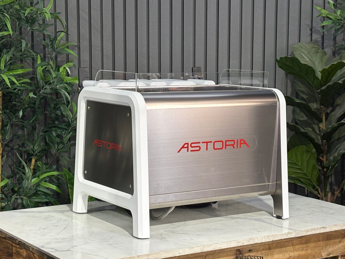 Astoria AB200 Compact - - 2 Group Commercial Espresso Machine - Commercial - White