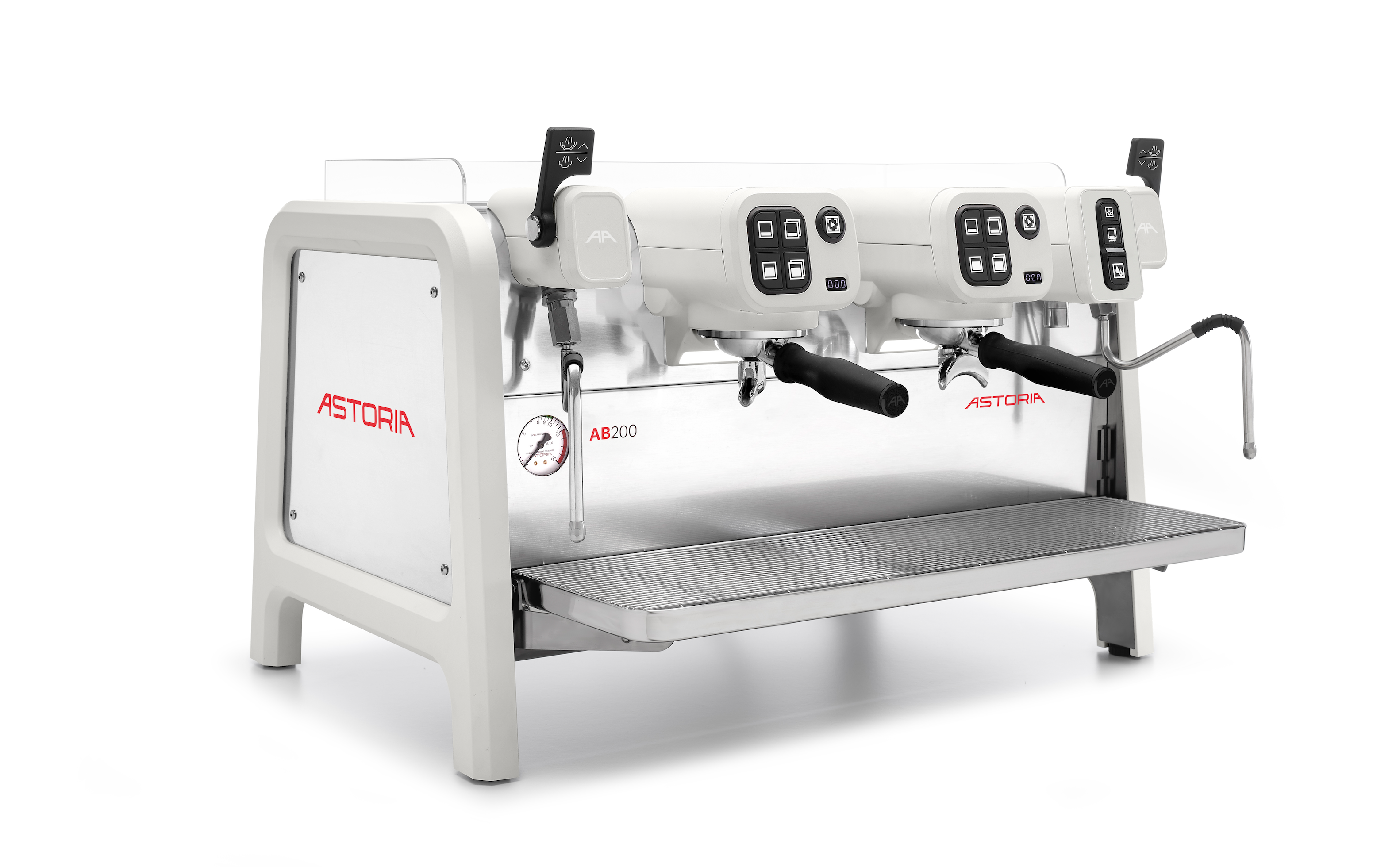 Astoria AB200 - 2 Group Commercial Espresso Machine - White