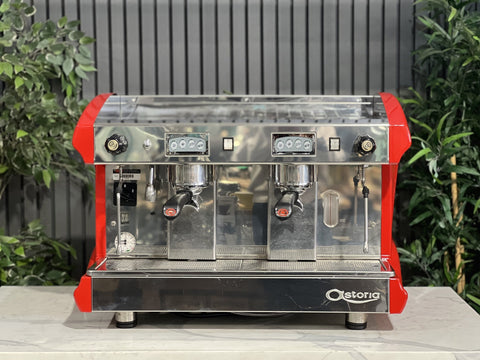 Astoria Forma - 2 Group Commercial Espresso Machine - Red