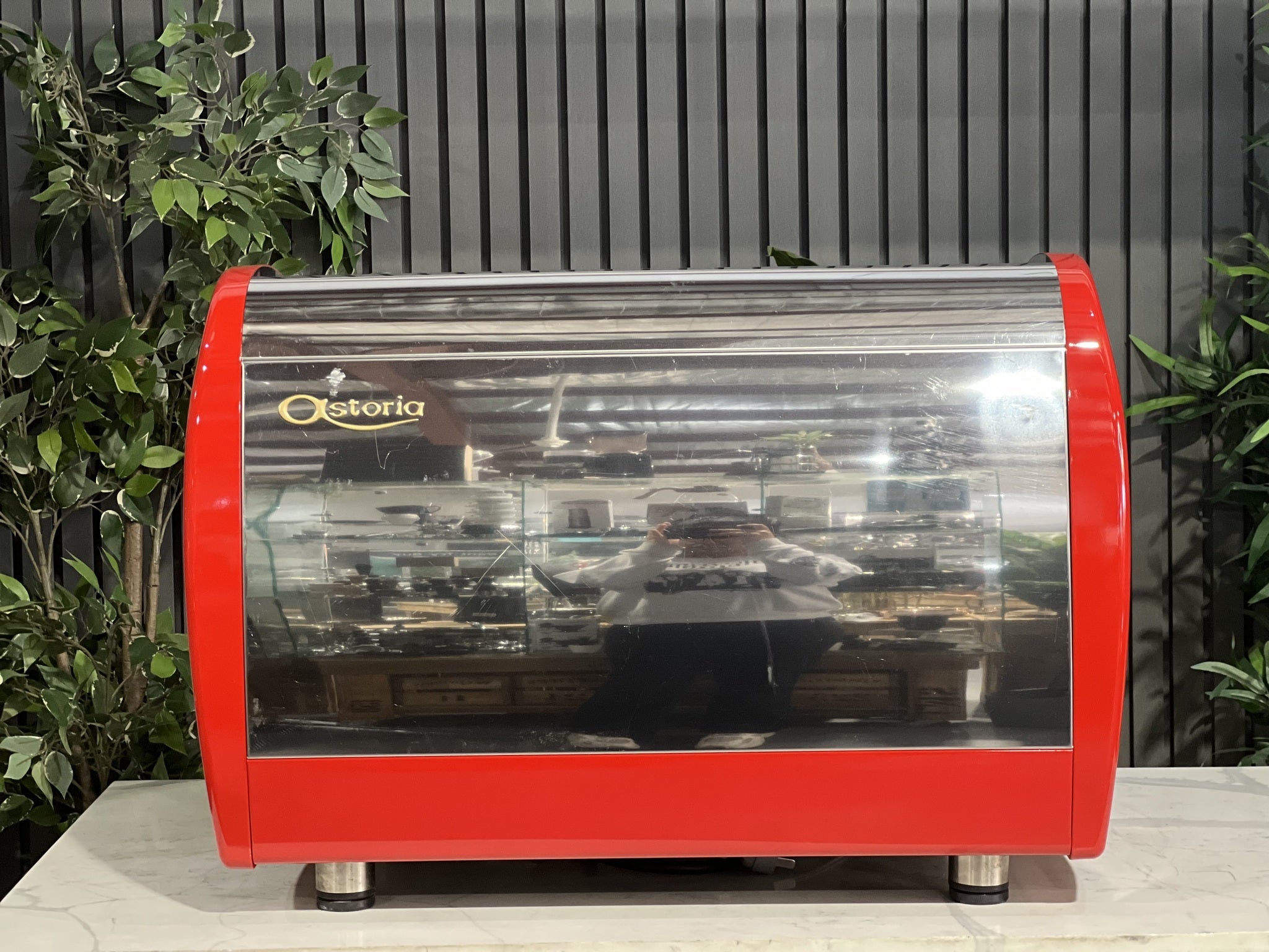 Astoria Forma - 2 Group Commercial Espresso Machine - Red