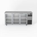 Skope BackBar 3 Glass Swing Door Fridge - BB.3.GSW