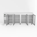 Skope BackBar 4 Glass Swing Door Fridge - BB.4.GSW