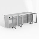 Skope BackBar 4 Glass Swing Door Fridge - BB.4.GSW