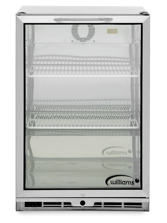 Williams Bottle Cooler - One Door Stainless Steel Bottle Cooler 800mm High BC1SS-80