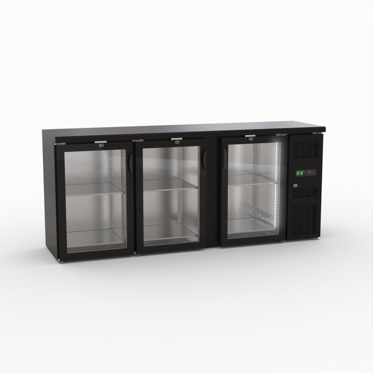 Thermaster Three Door Drink Cooler BC3100G