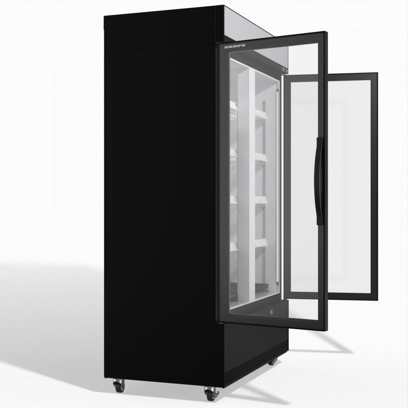 Skope EziCore BCE1200N 2 Glass Door Display or Storage Fridge