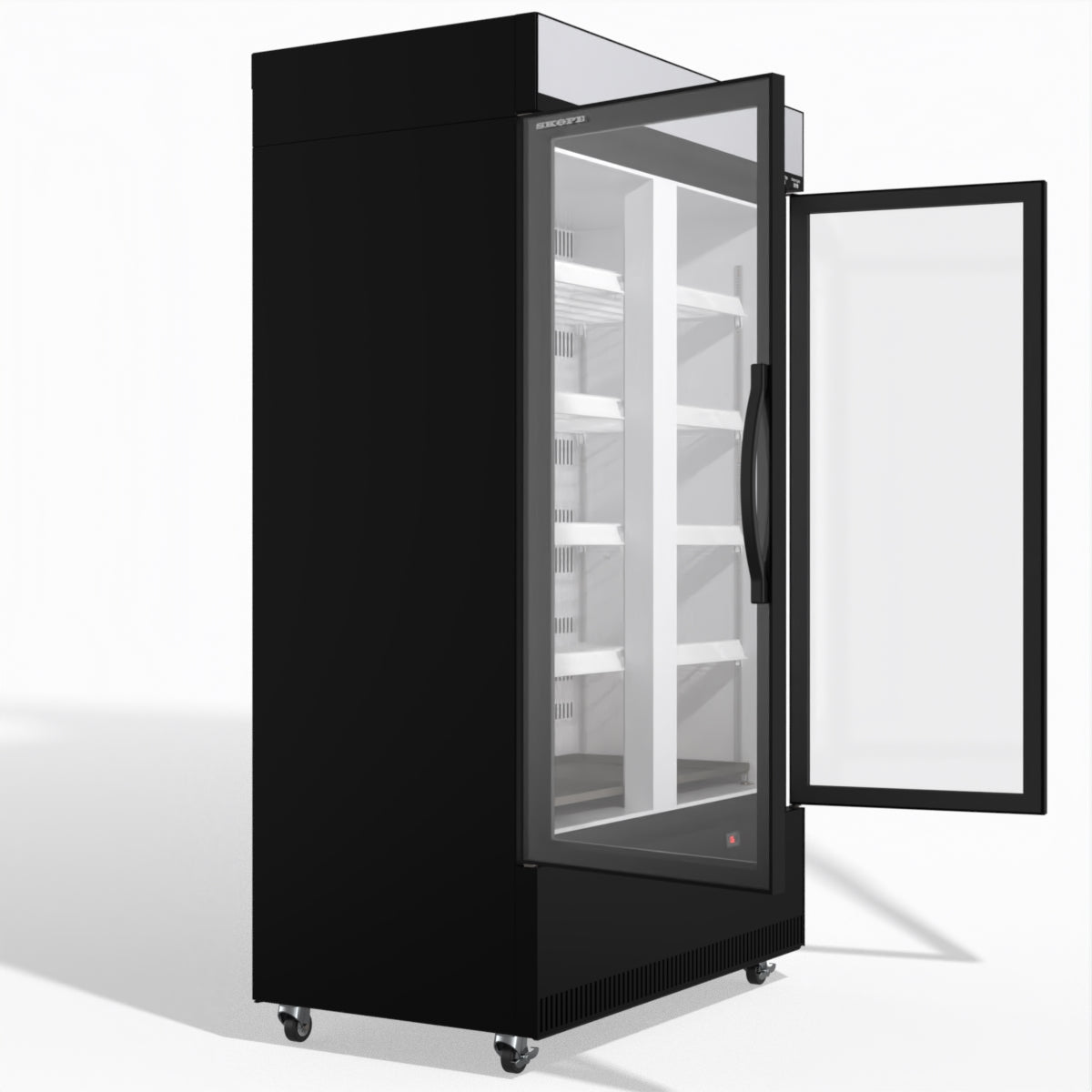 Skope EziCore BCE1200N 2 Glass Door Display or Storage Fridge