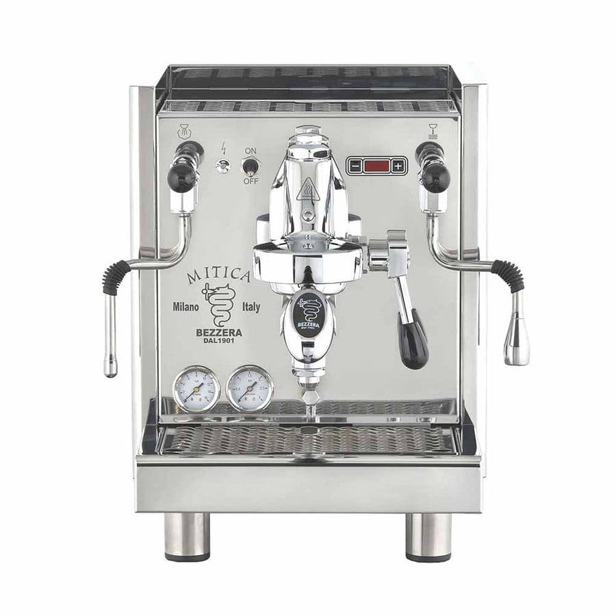 Bezzera Mitica Top PID - 1 Group Commercial Espresso Machine - Silver