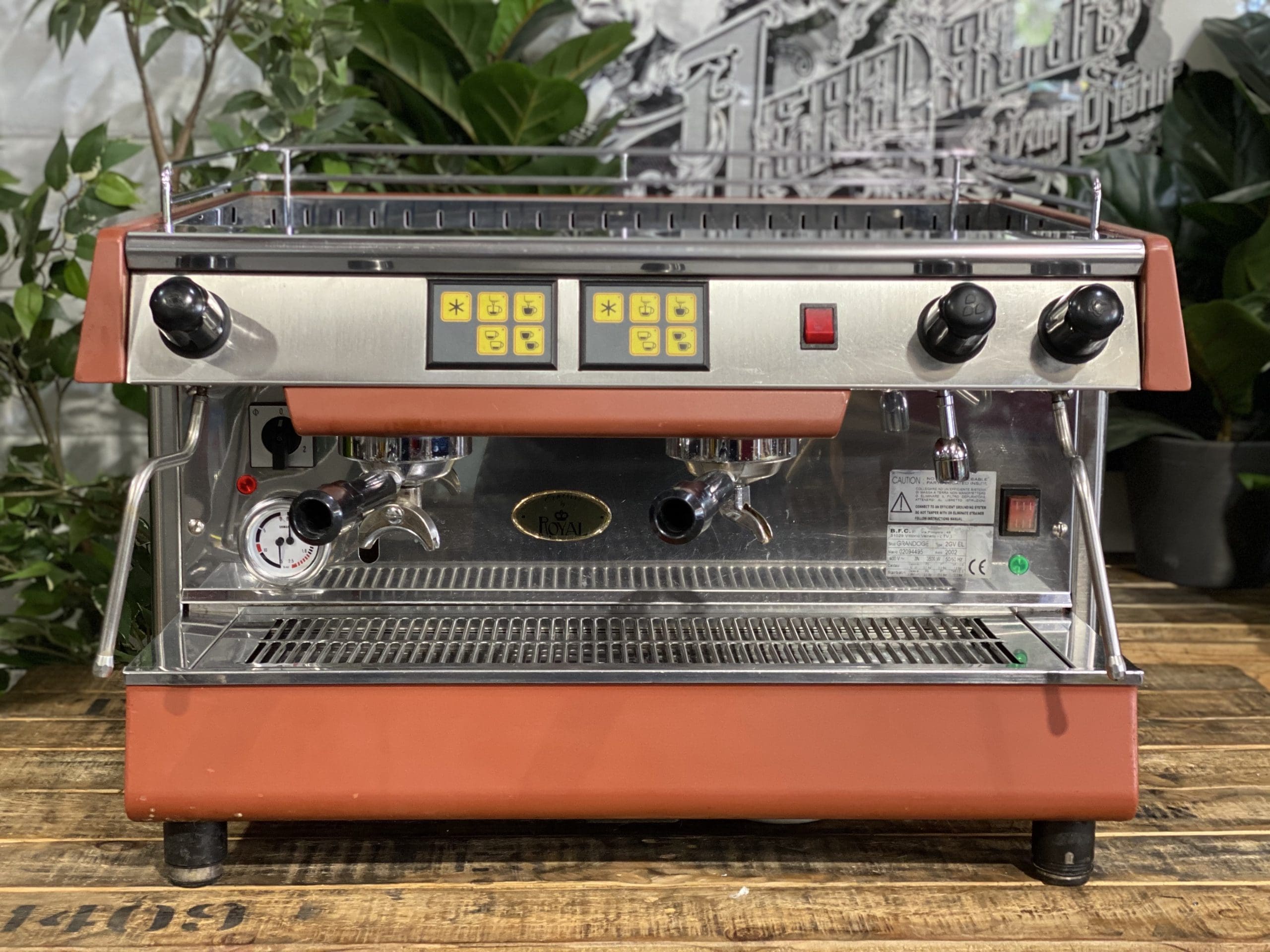 BFC Gran Doge Clay - 2 Group Commercial Espresso Machine