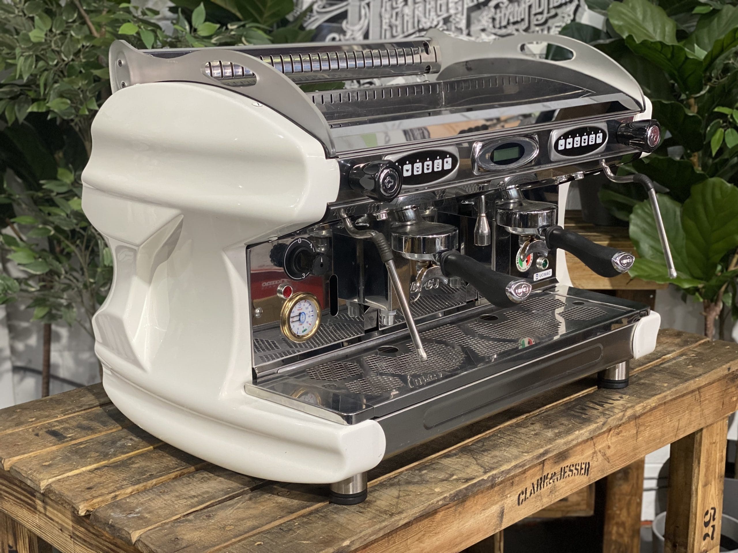 BFC Lira - 3 Group Commercial Espresso Machine - White