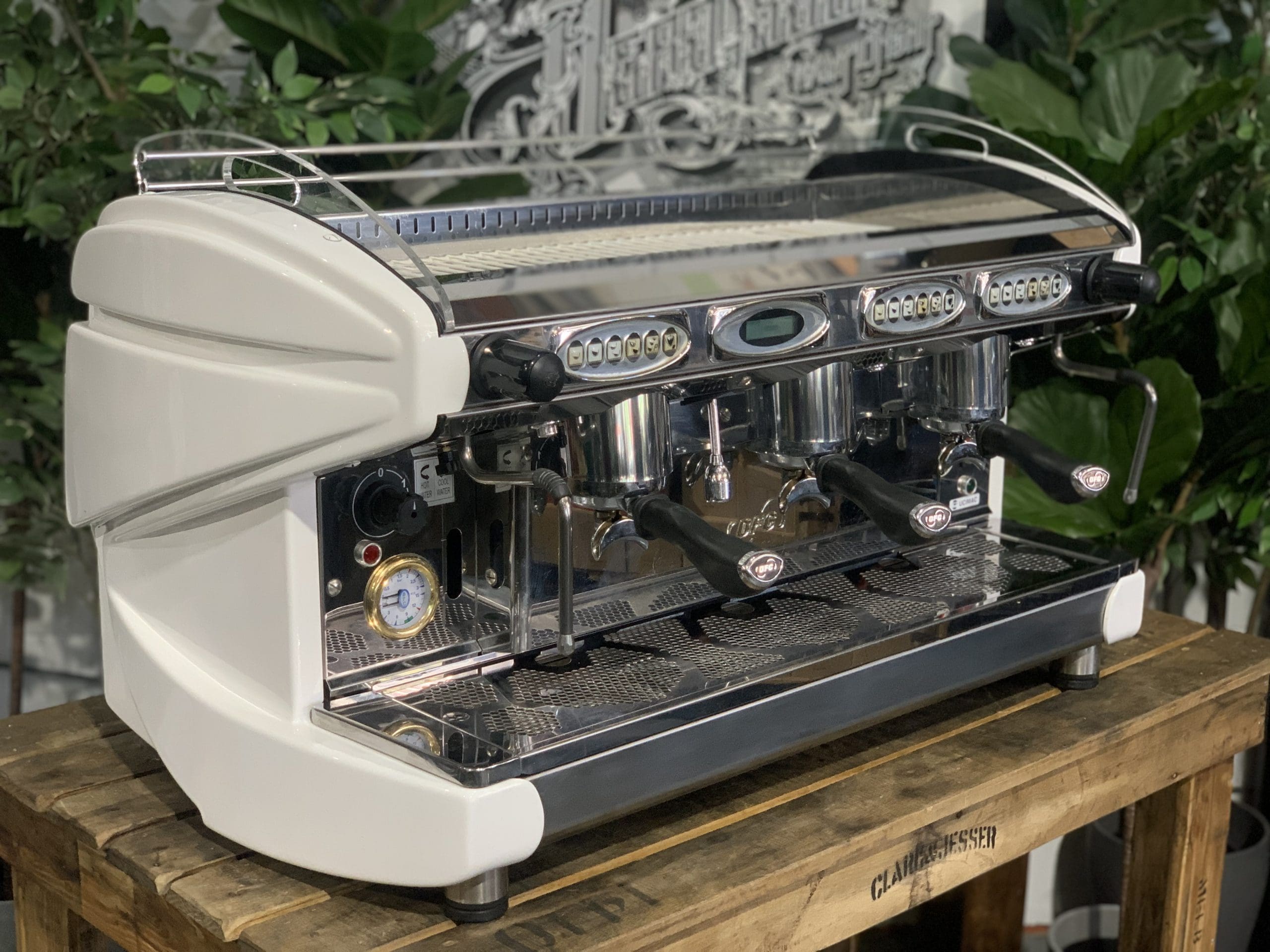 BFC Lira - 3 Group Commercial Espresso Machine - White