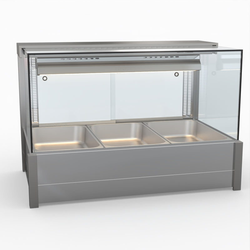 Bonvue Square Countertop Wet and Dry Bain Marie BM11SC