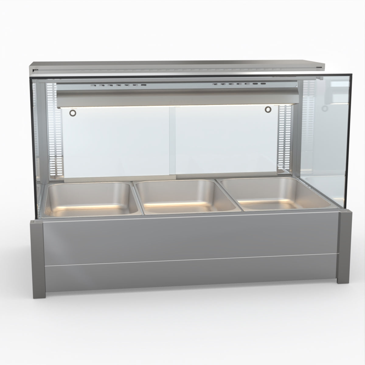 Bonvue Square Countertop Wet and Dry Bain Marie BM11SC