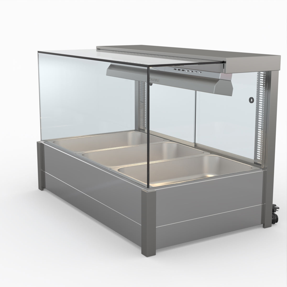 Bonvue Square Countertop Wet and Dry Bain Marie BM11SC