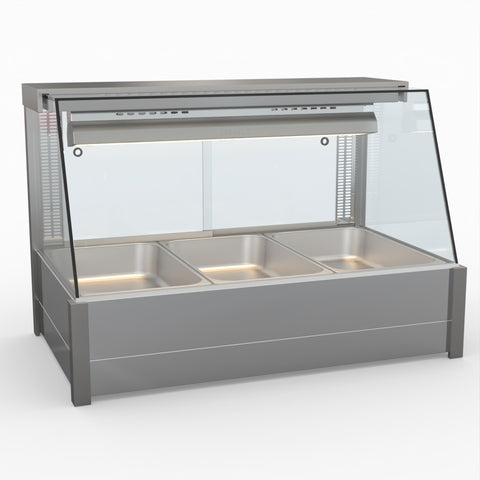 Bonvue Angled Countertop Wet and Dry Bain Marie BM11TC