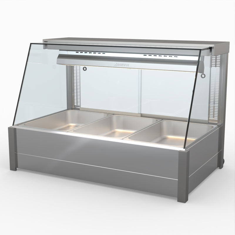 Bonvue Angled Countertop Wet and Dry Bain Marie BM11TC