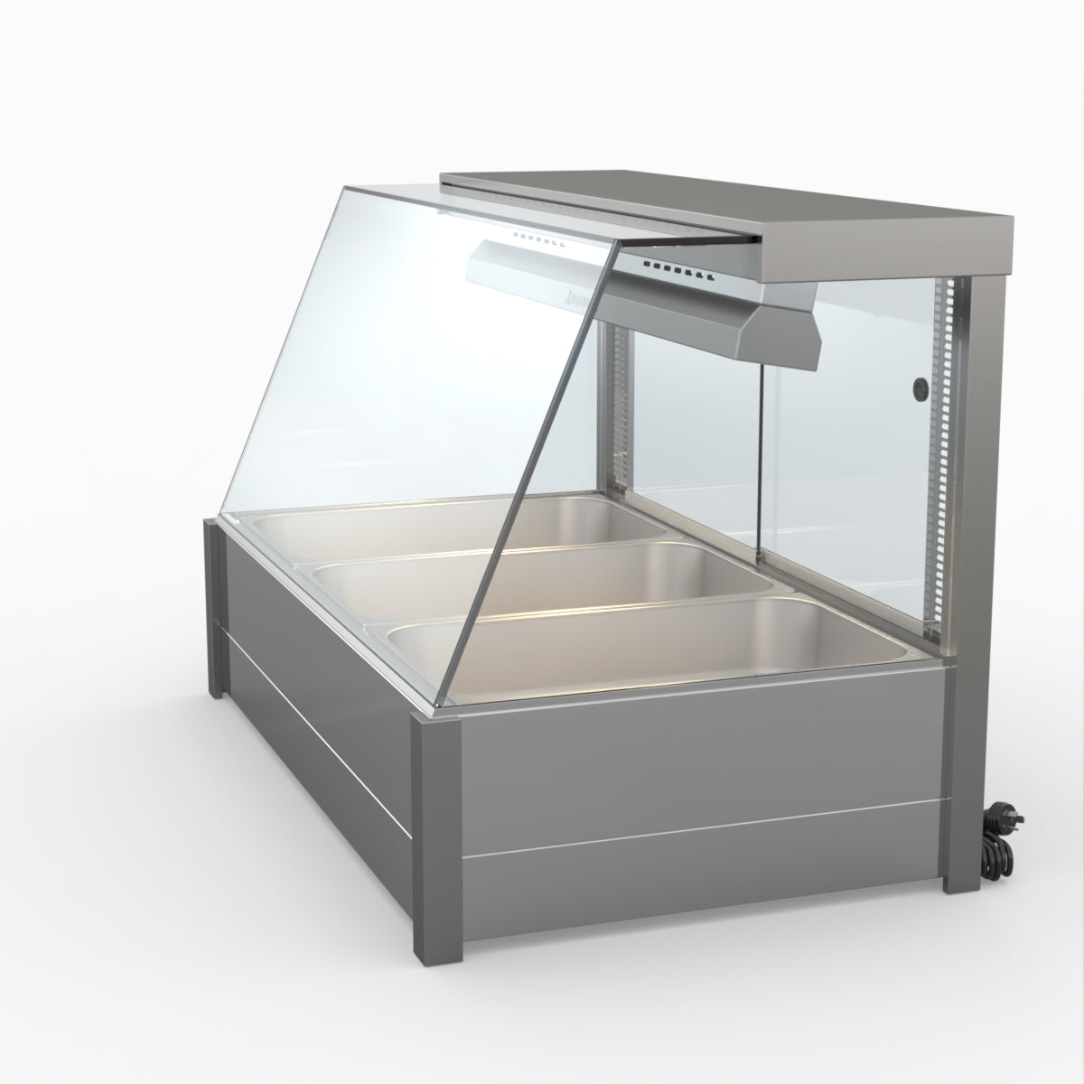 Bonvue Angled Countertop Wet and Dry Bain Marie BM11TC