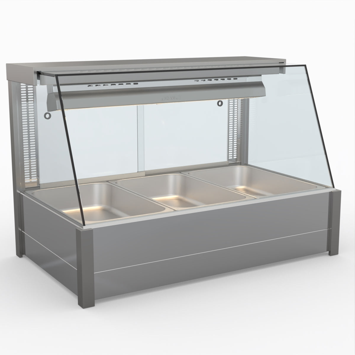 Bonvue Angled Countertop Wet and Dry Bain Marie BM11TC