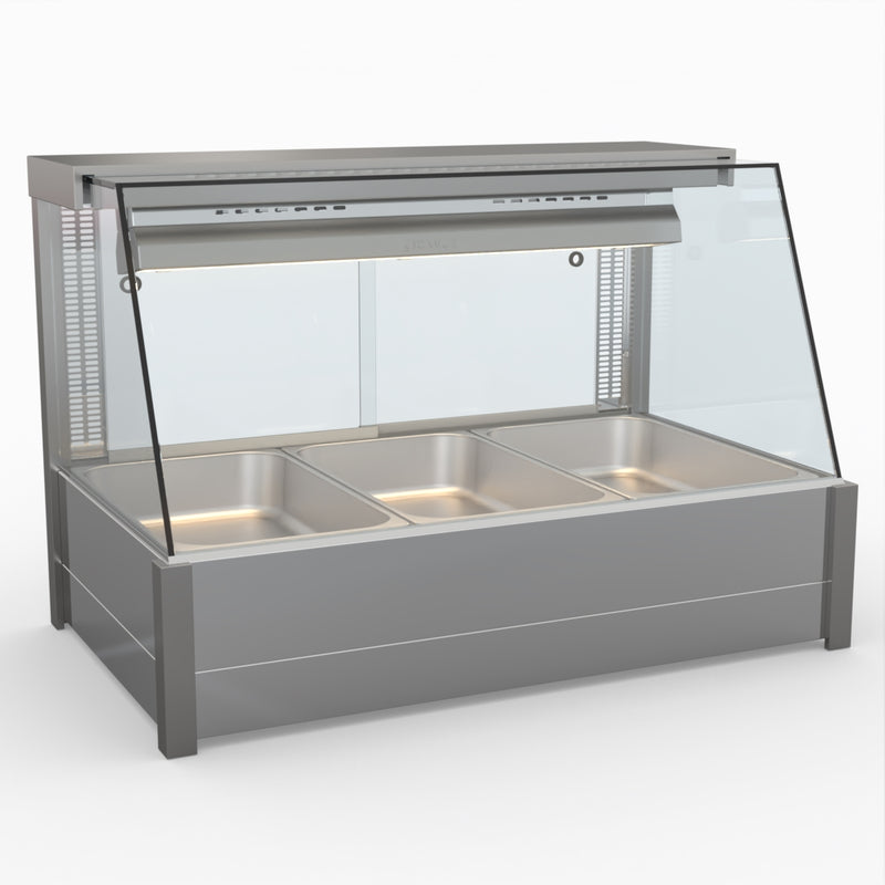 Bonvue Angled Countertop Wet and Dry Bain Marie BM11TC