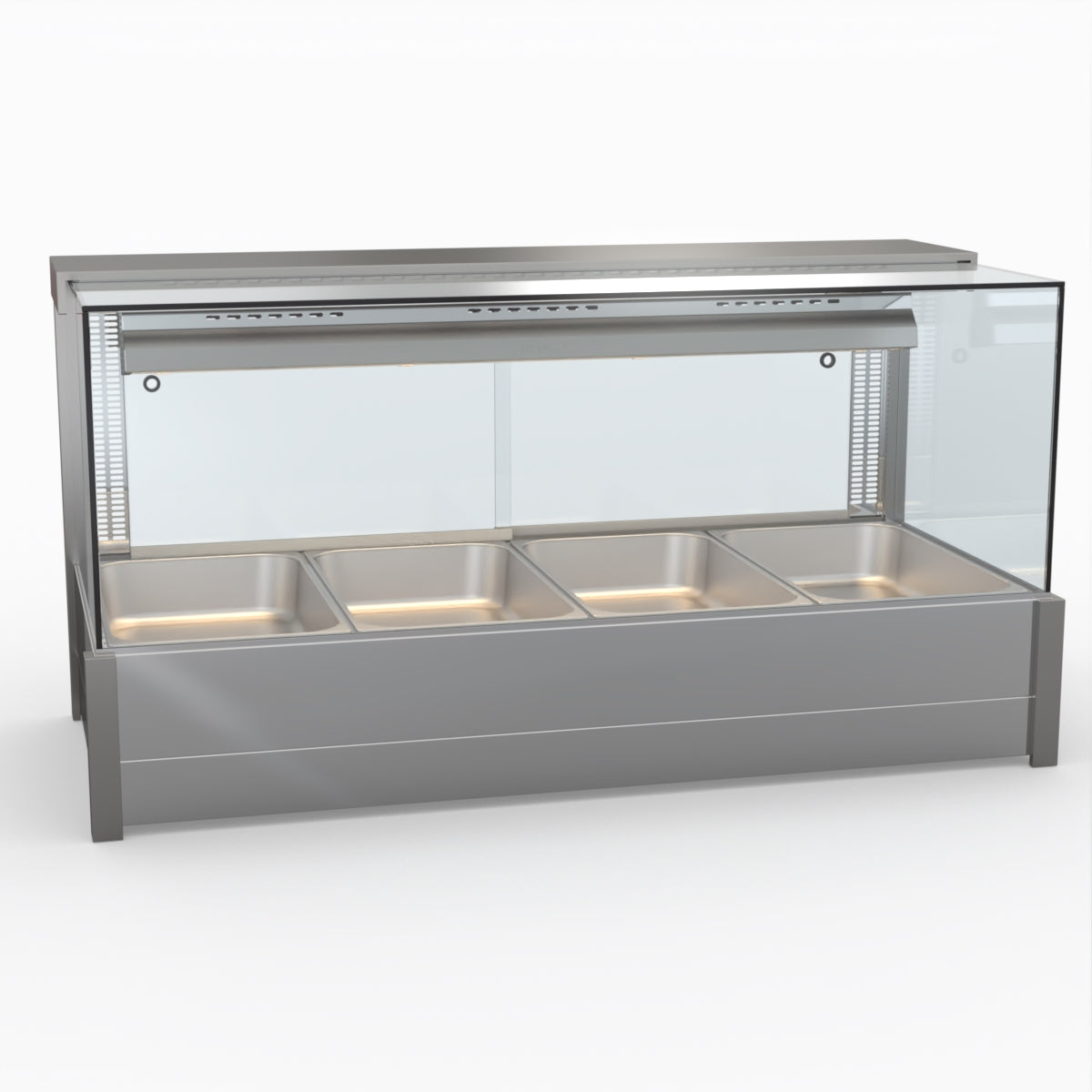 Bonvue Square Countertop Wet and Dry Bain Marie BM14SC