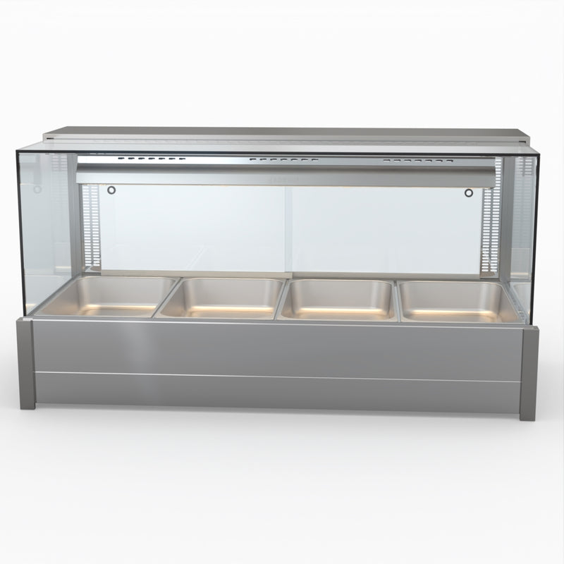 Bonvue Square Countertop Wet and Dry Bain Marie BM14SC