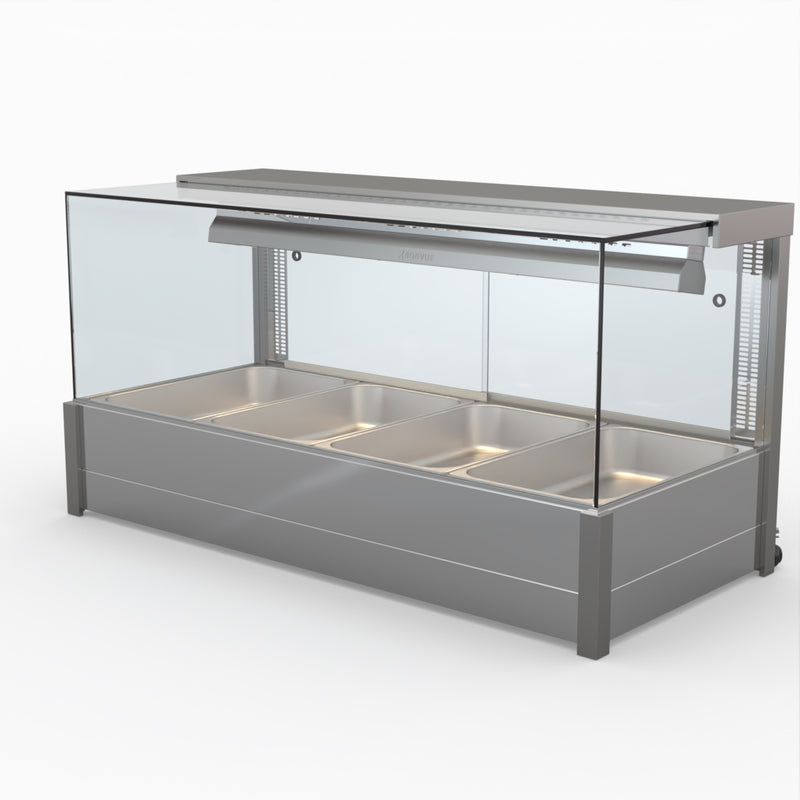 Bonvue Square Countertop Wet and Dry Bain Marie BM14SC