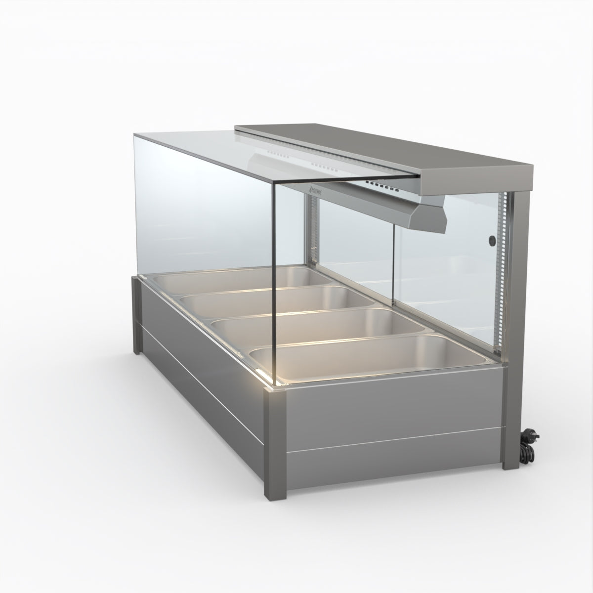 Bonvue Square Countertop Wet and Dry Bain Marie BM14SC