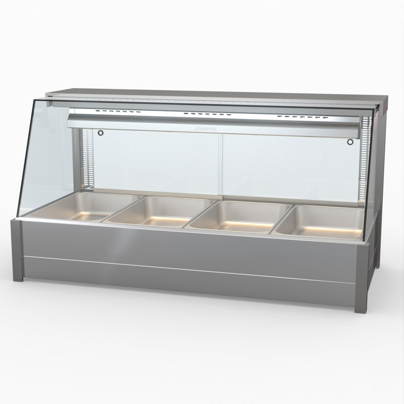 Bonvue Angled Countertop Wet and Dry Bain Marie BM14TC