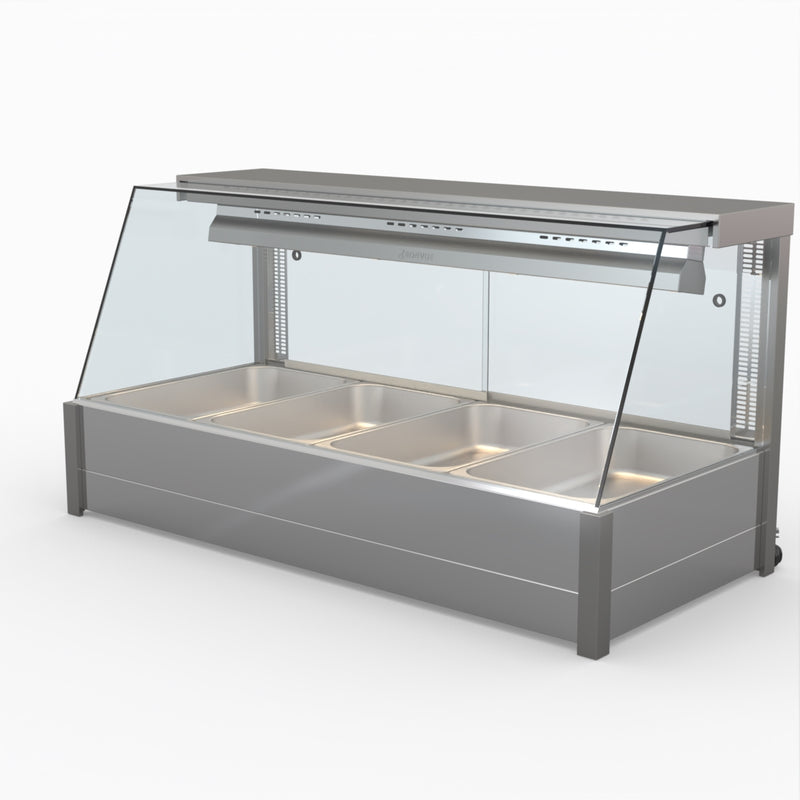 Bonvue Angled Countertop Wet and Dry Bain Marie BM14TC