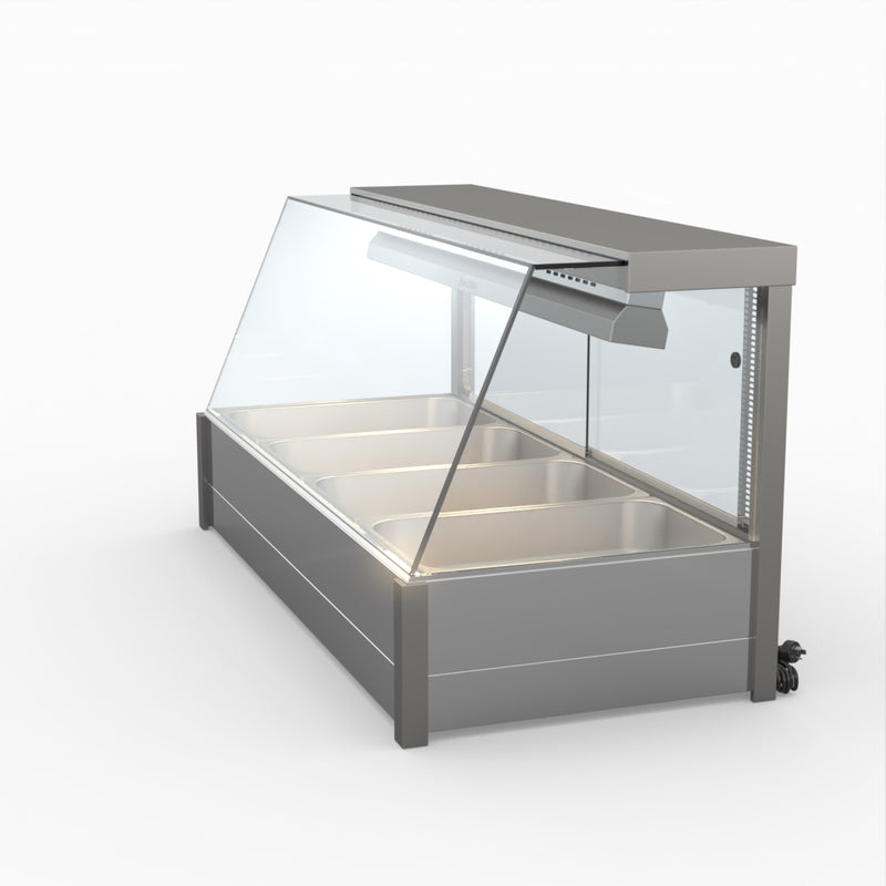 Bonvue Angled Countertop Wet and Dry Bain Marie BM14TC