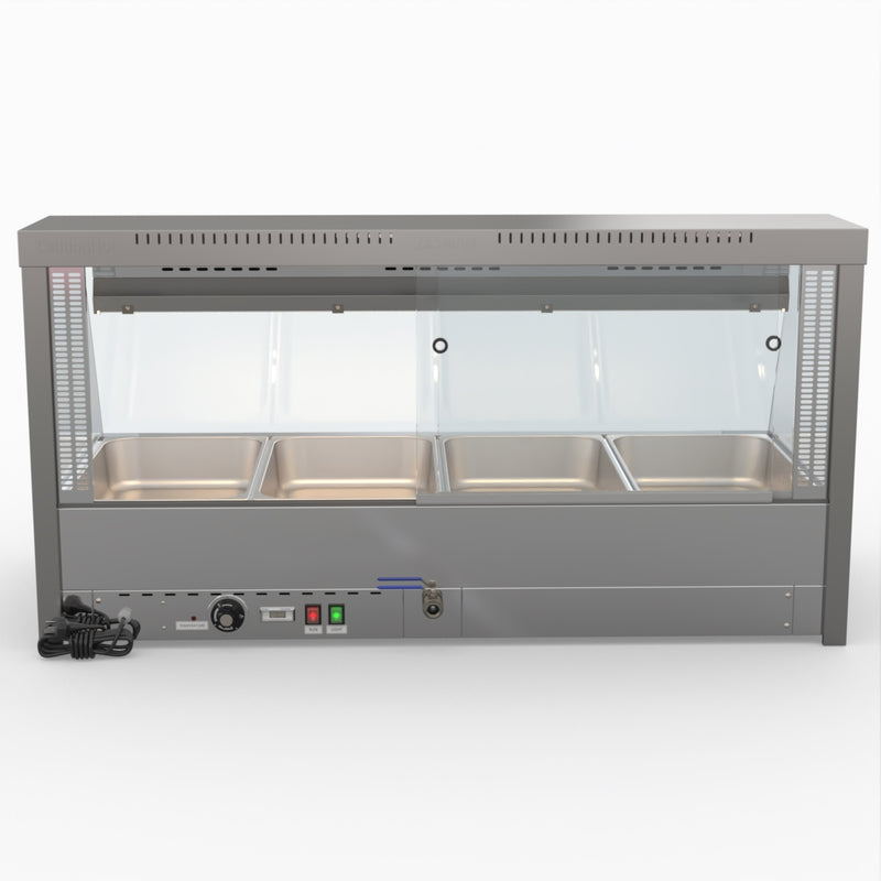 Bonvue Angled Countertop Wet and Dry Bain Marie BM14TC