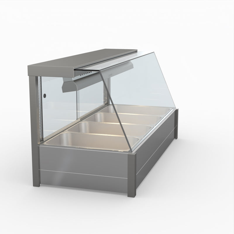 Bonvue Angled Countertop Wet and Dry Bain Marie BM14TC