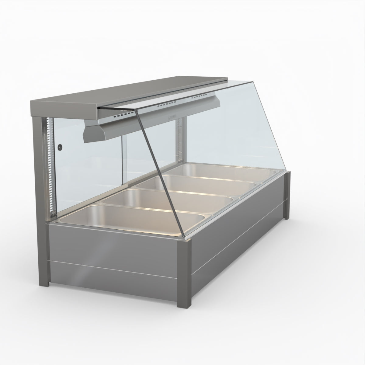 Bonvue Angled Countertop Wet and Dry Bain Marie BM14TC