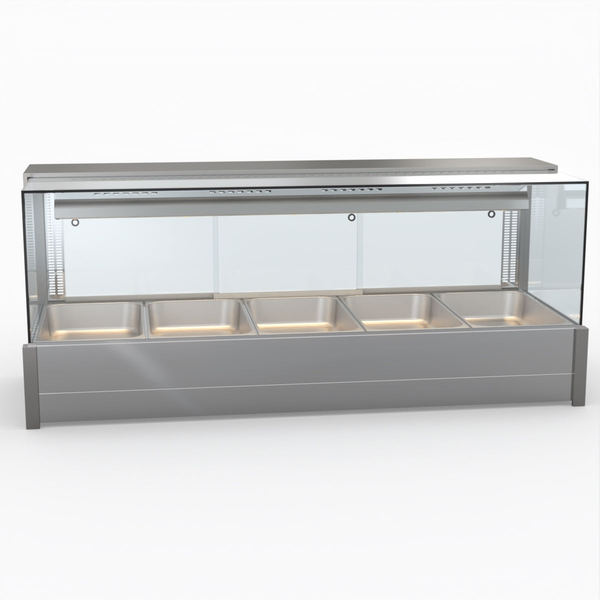 Bonvue Square Countertop Wet and Dry Bain Marie BM17SC