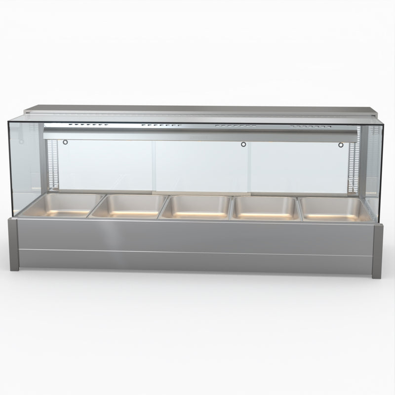 Bonvue Square Countertop Wet and Dry Bain Marie BM17SC